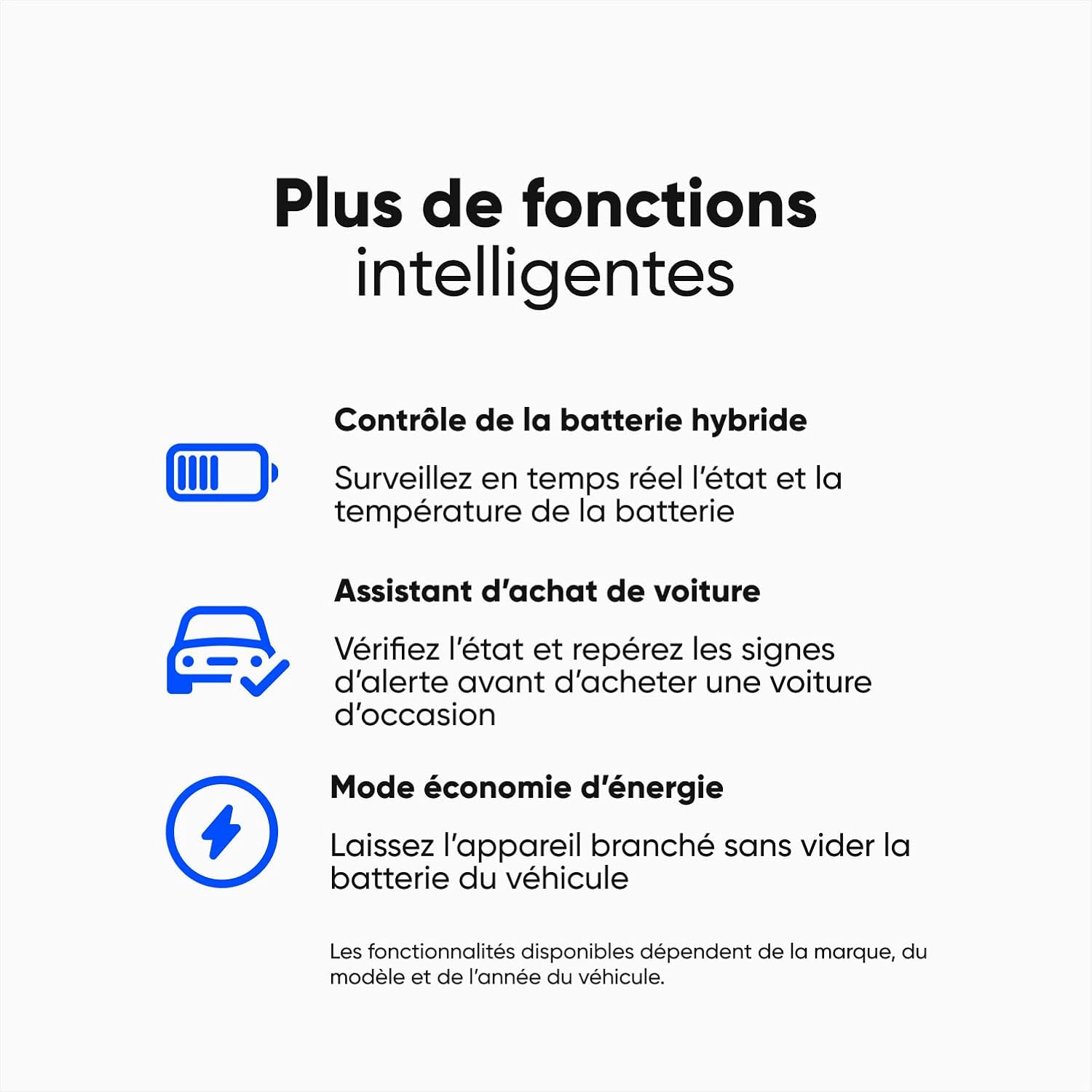 OBDeleven 3 Lecteur de Codes OBD2 Diagnostic Bluetooth