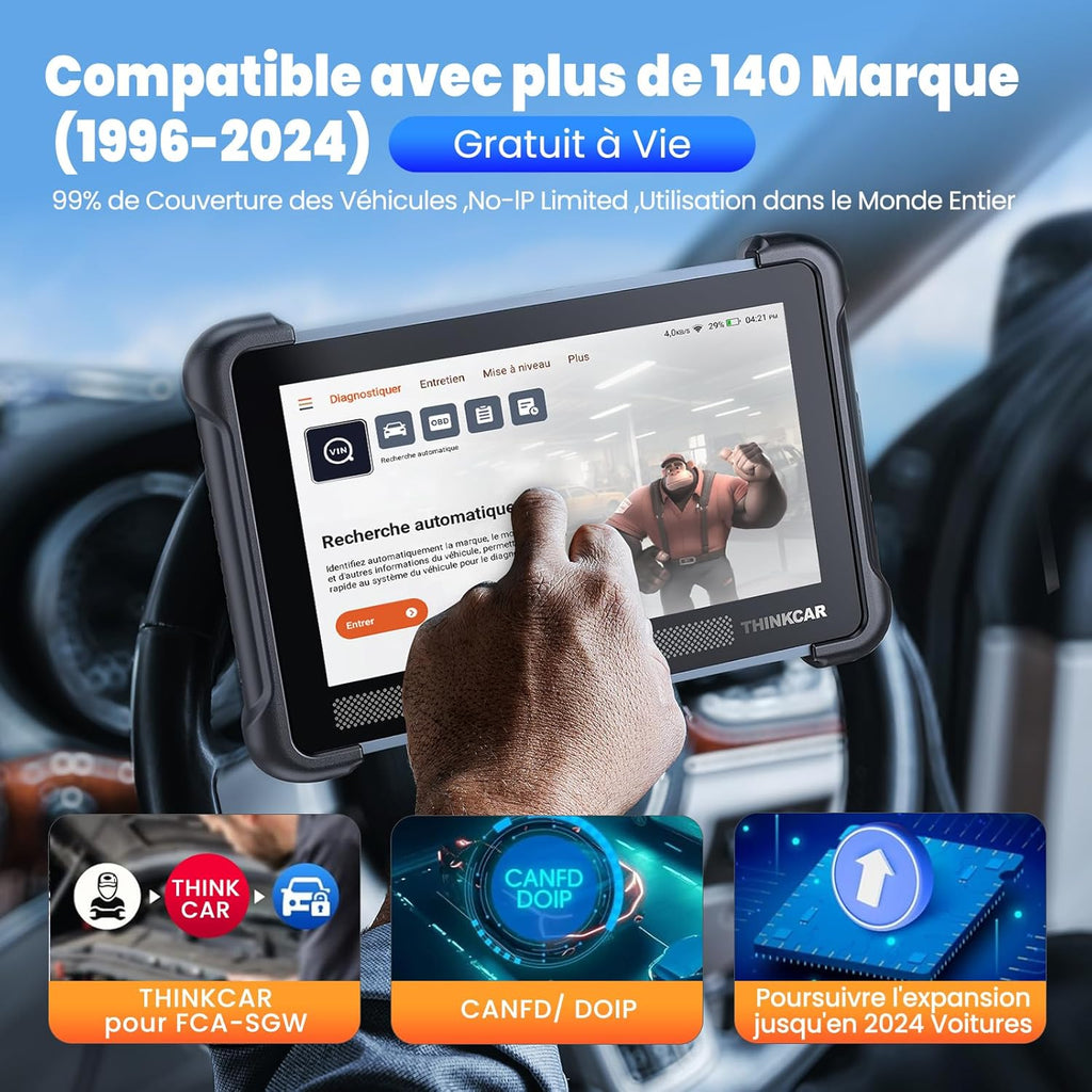 THINKCAR Valise Diagnostic Bidirectionnel