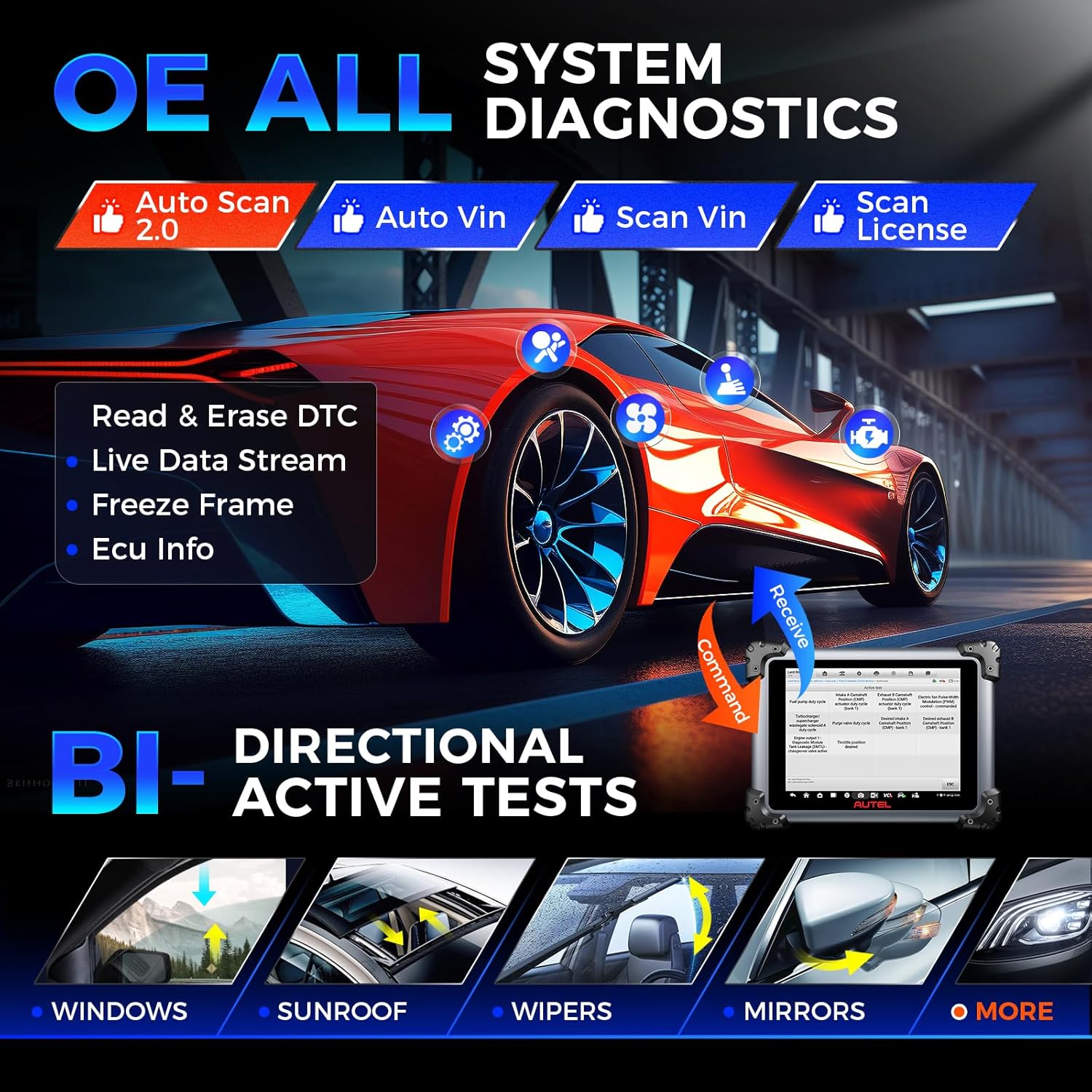 Autel MaxiSYS Elite II Pro Valise Diagnostic Auto